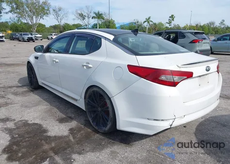 2013 Kia Optima Sx из США, поврежденный, VIN 5XXGR4A6XDG147896